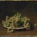 White Grapes on a Plate